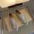 Loafers i semsket skinn for menn