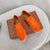 Loafers i semsket skinn for menn