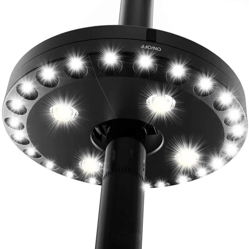 28 LED Terrasseparaplylys