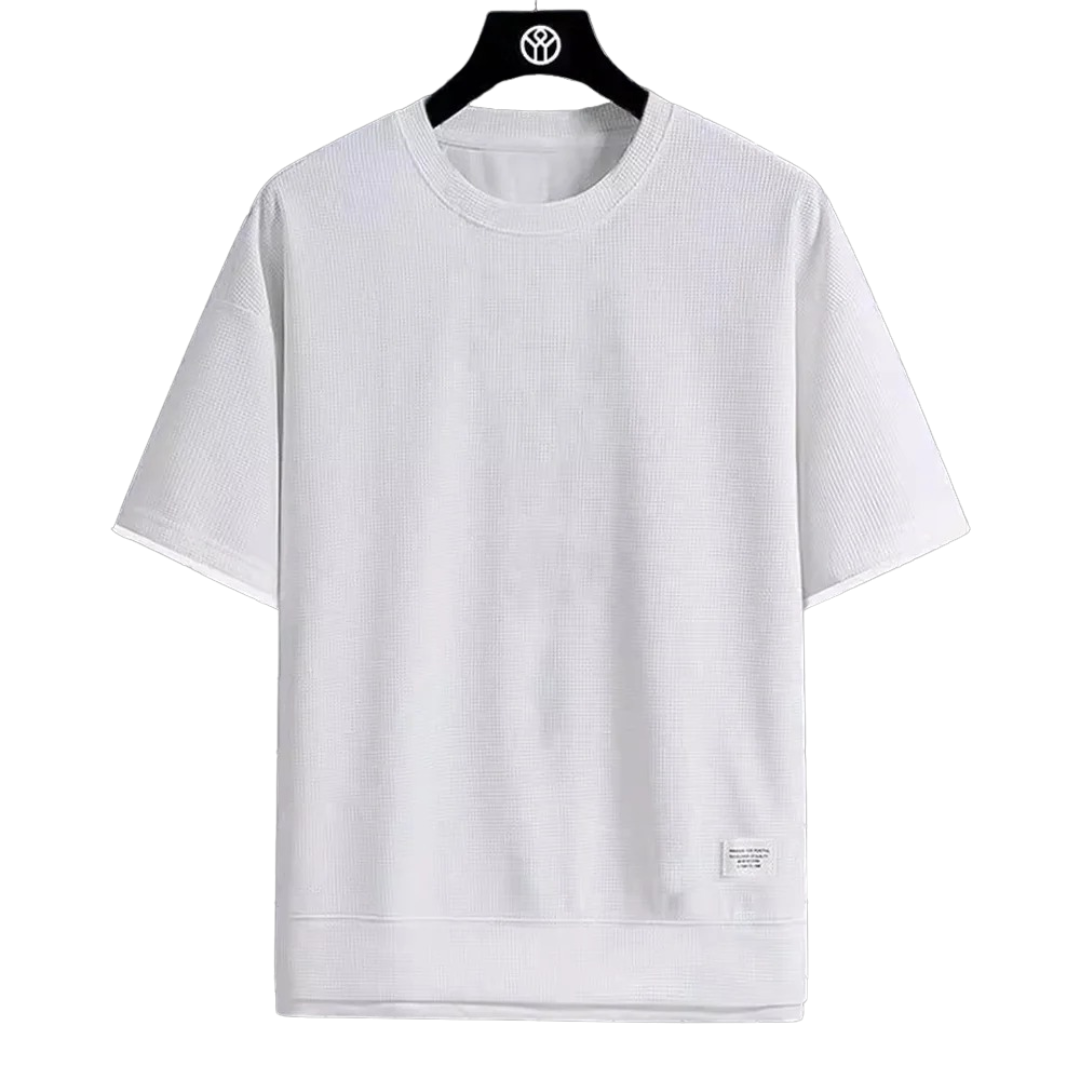 Premium Waffle T-skjorte for menn
