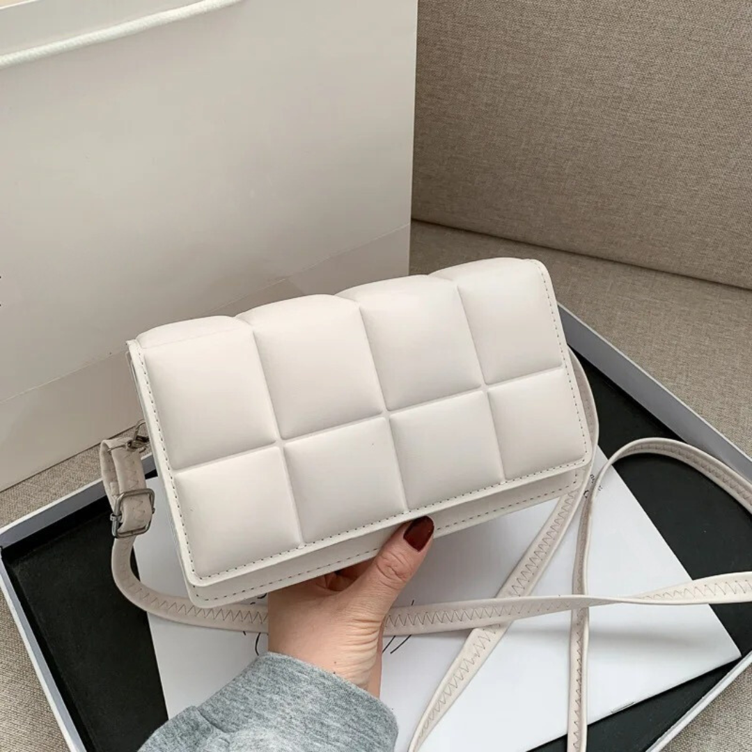 Liten crossbody-veske i Kunstskinn for kvinner