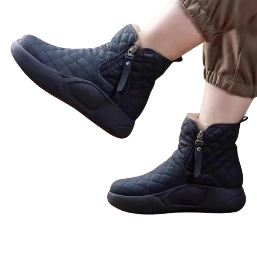 Vinterstøvler med tykk bunn