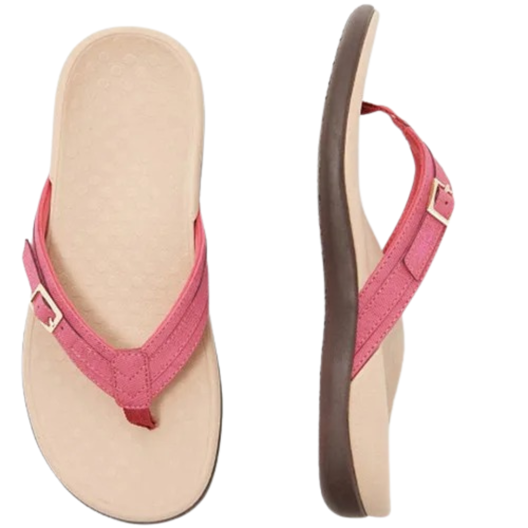 Sommerflipflops for kvinner