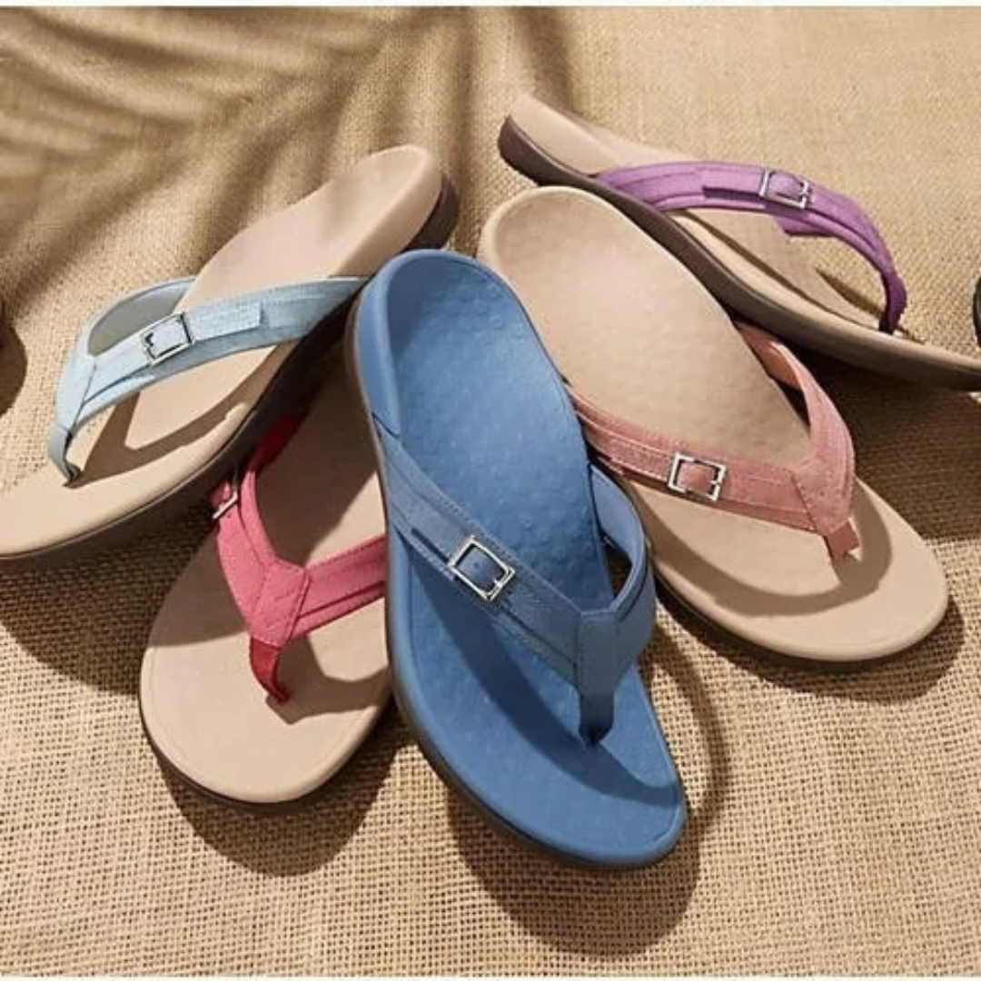 Sommerflipflops for kvinner