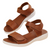 Flate fritidssandaler for kvinner
