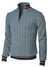 Variant image for Herre Genser Half Zip Strikkemateriale Italiensk Design-11
