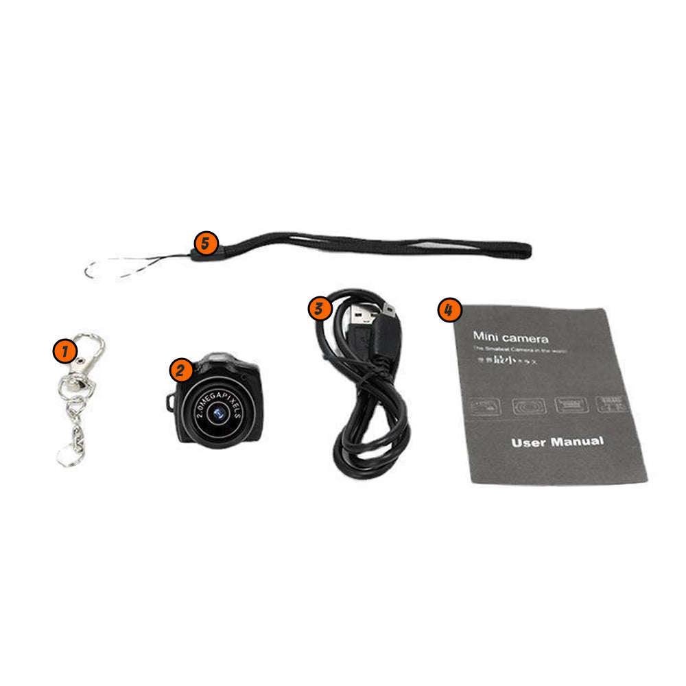 Barnas Digitale Videokamera Lommeformat 1080HD Silikon Plast-4