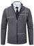 Herre Half Zip Genser Strikket Elegant Akryl-3