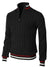 Variant image for Herre Genser Half Zip Strikkemateriale Italiensk Design-38