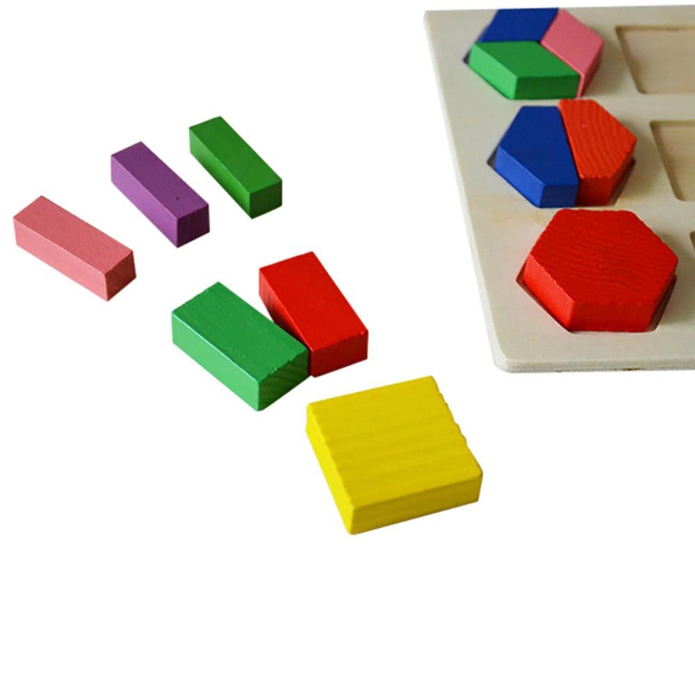 3D trepuslespillsett
