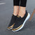Pustende slip-on sko for kvinner