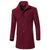 Trenchcoat for menn med krage