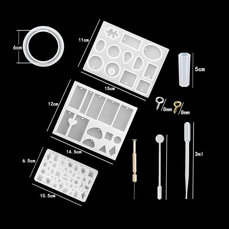 DIY harpiksformsett