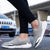 Pustende slip-on sko for kvinner