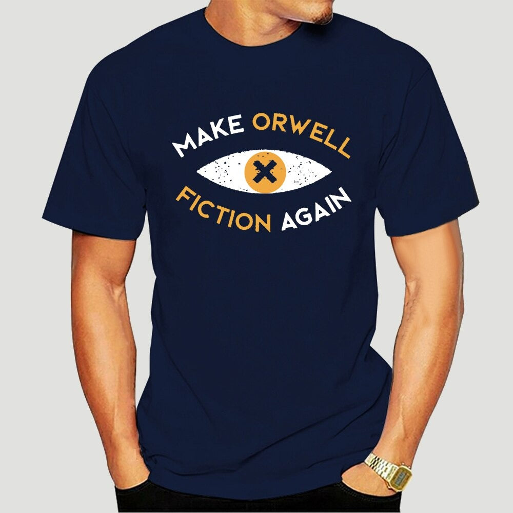 Maglietta «Make Orwell Fiction Again»