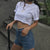 Løs Crop Top
