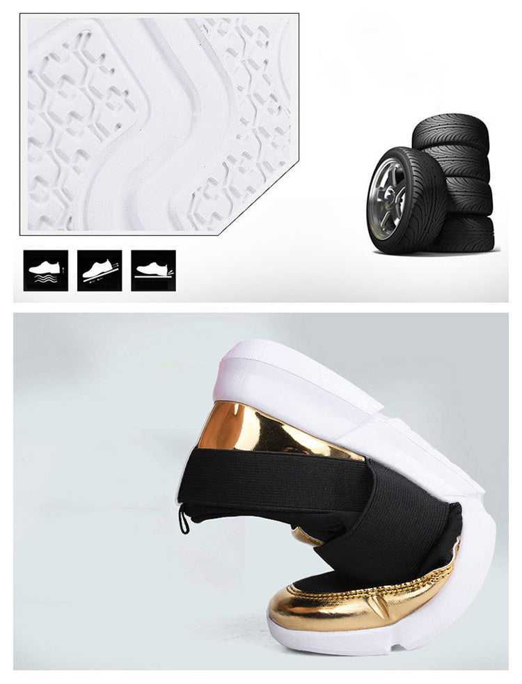 Pustende slip-on sko for kvinner