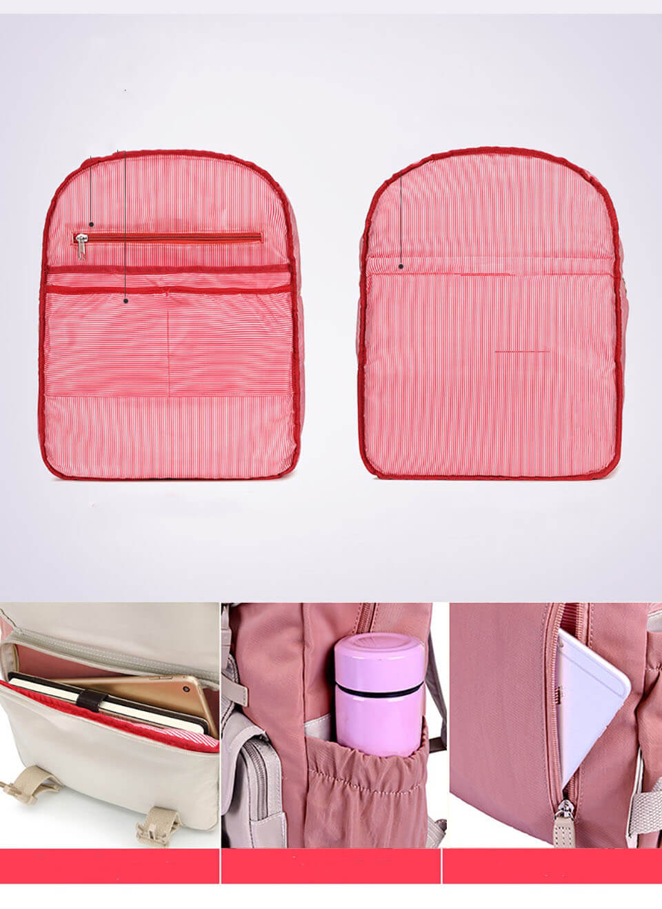 Flerbruks reiseryggsekk