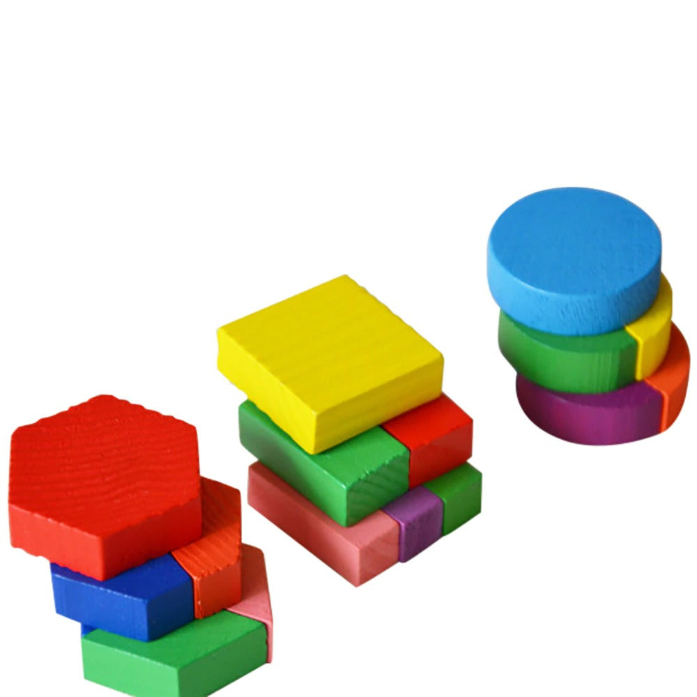3D trepuslespillsett