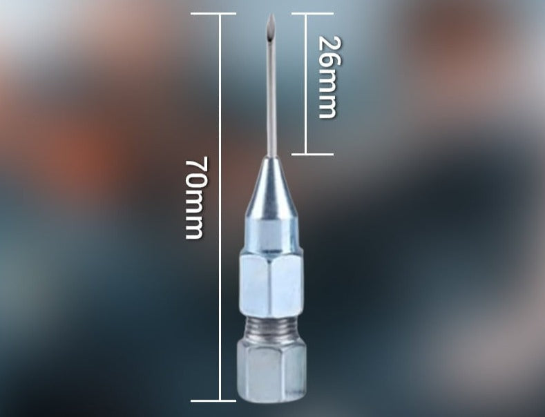Nålespiss for fettpistol