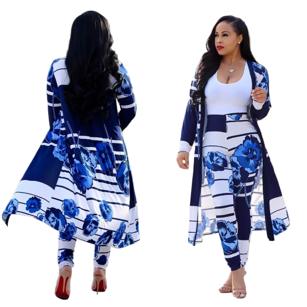 Kimono cardigan sett