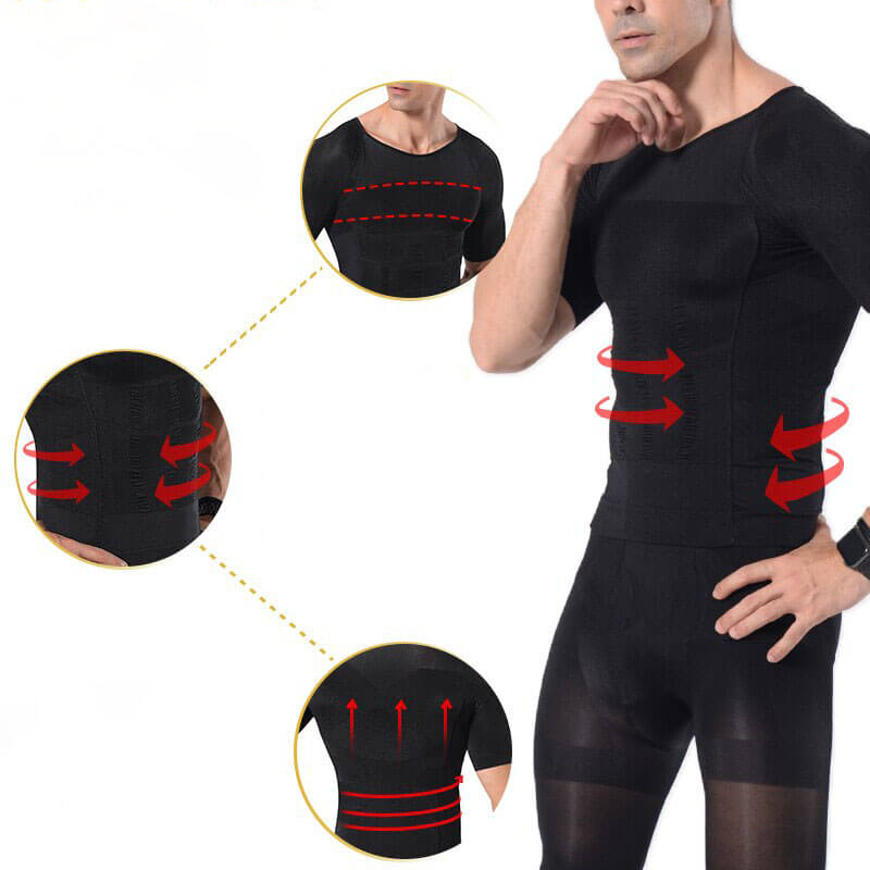 Compression Body Shaper skjorte