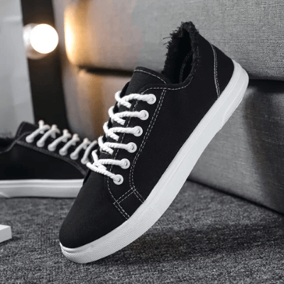 Lett lerret herresko