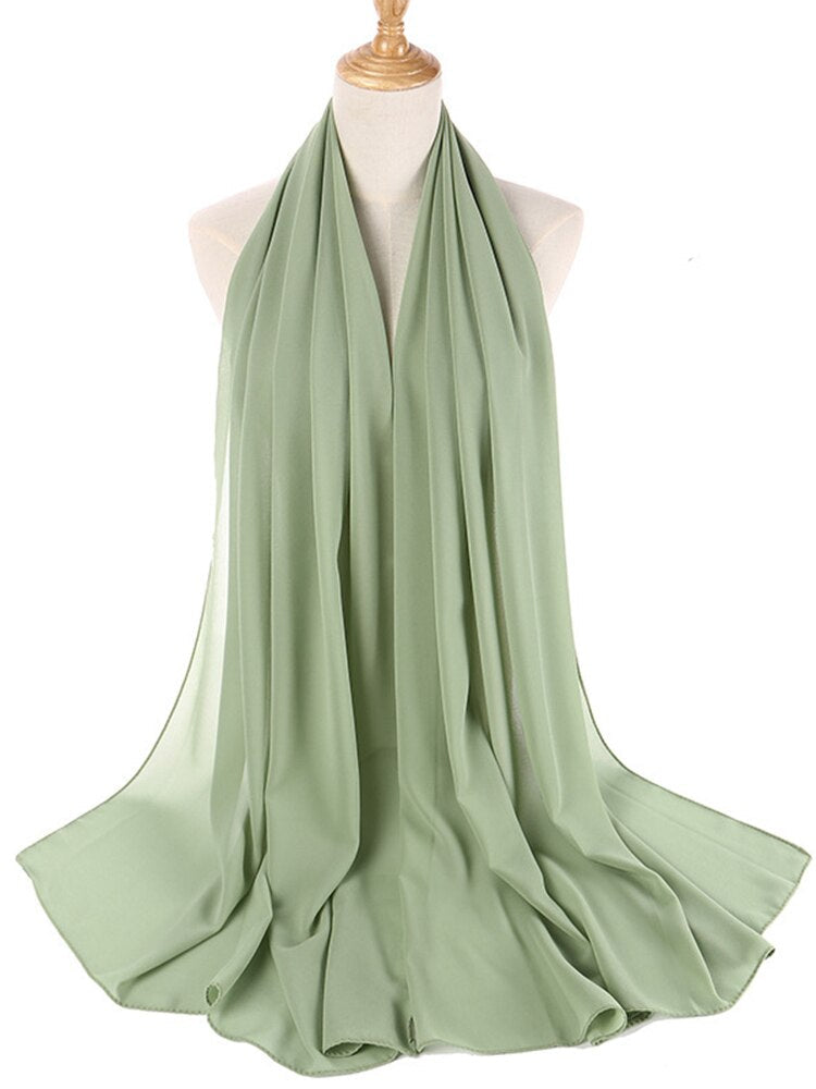 Chiffon Hijab pannebånd