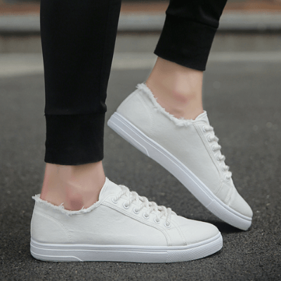 Lett lerret herresko