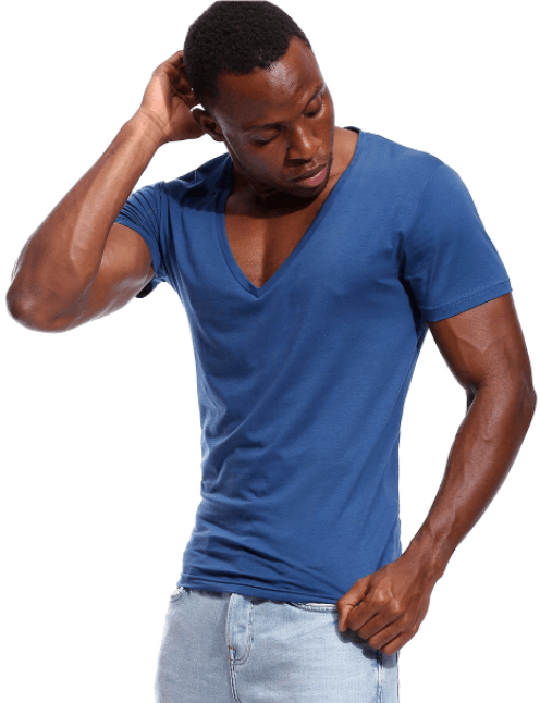 Uformell T-skjorte for menn