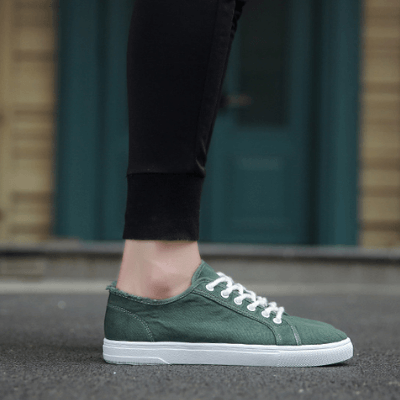 Lett lerret herresko