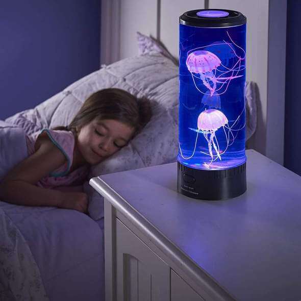 Manet fargeskiftende sensorisk lampe