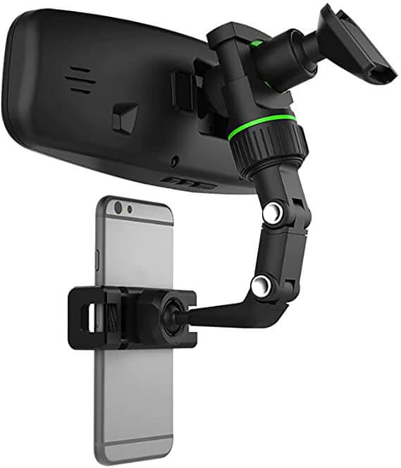 Ryggespeil telefonholder