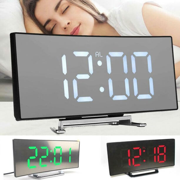 LED Display Vekkerklokke