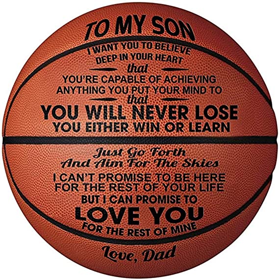 Til min sønn basketball