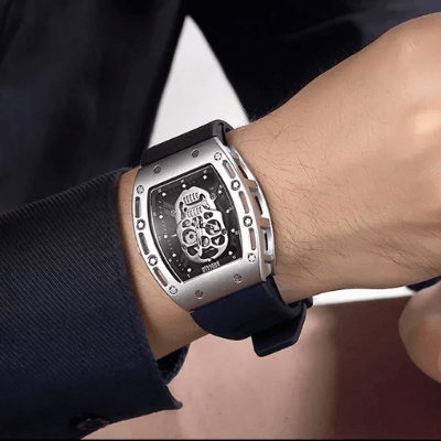 Pirate Skull herreklokke