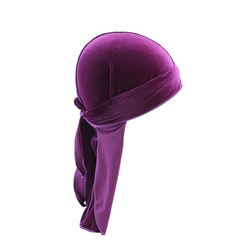 Pustende fløyel Durag