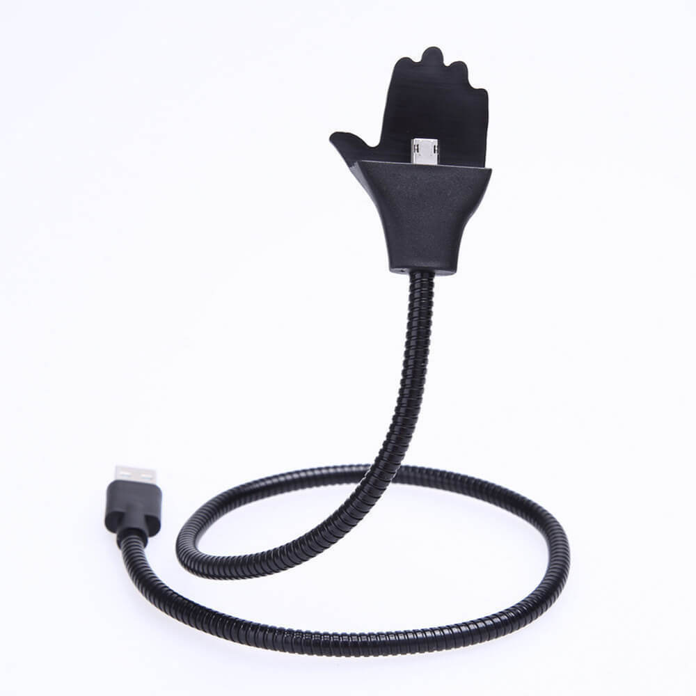 Allsidig ladekabel for telefonstativ