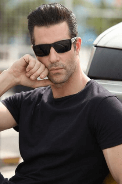 Solbriller med Dallas-tema