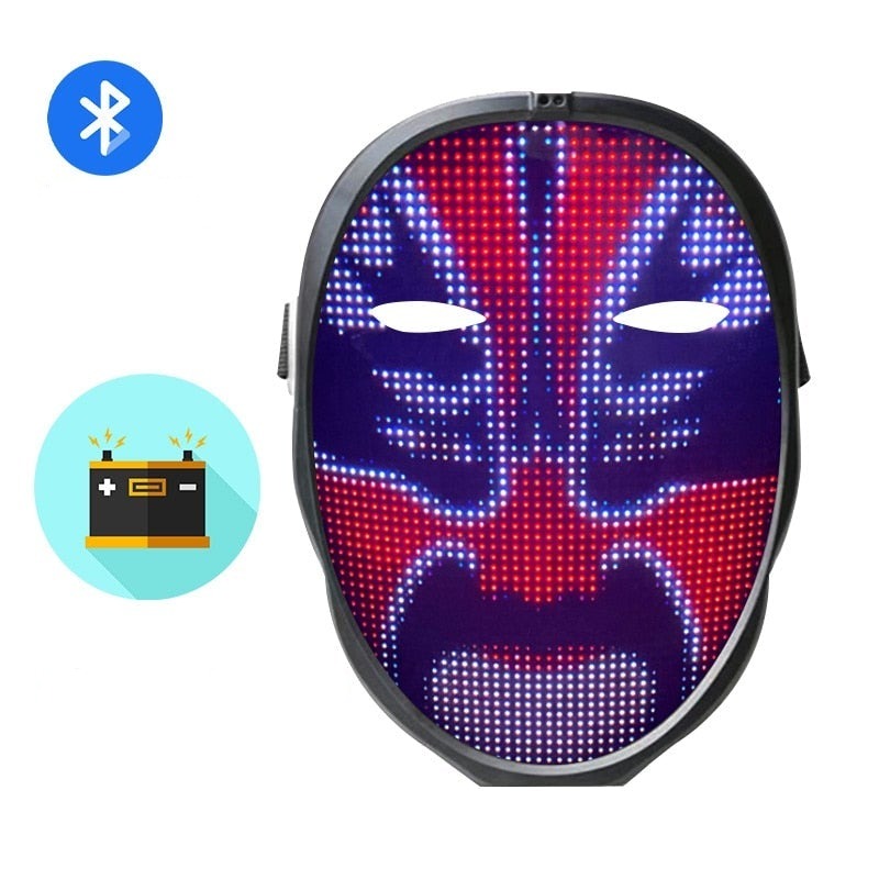 Ansiktstransformerende digital maske