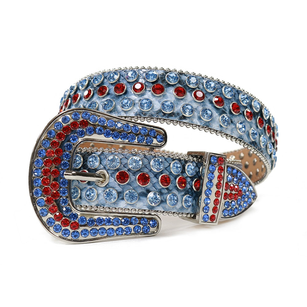 Rhinestone diamantbelte