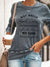 Dame Casual Pullover skjorte