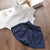 Sett med fritidsskjorter og shortser for barn