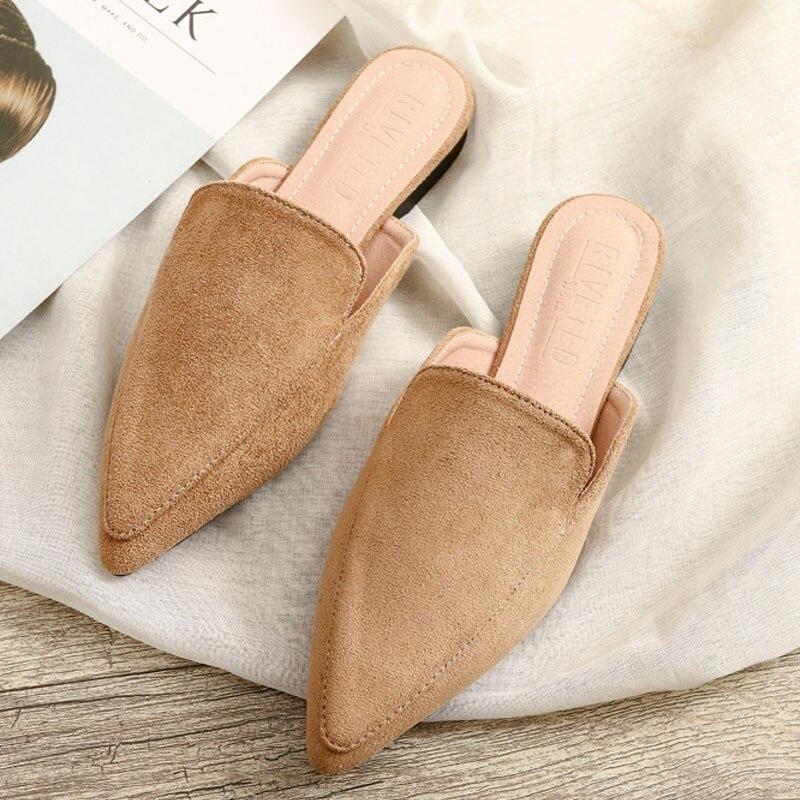 Spisset semsket damemule for kvinner