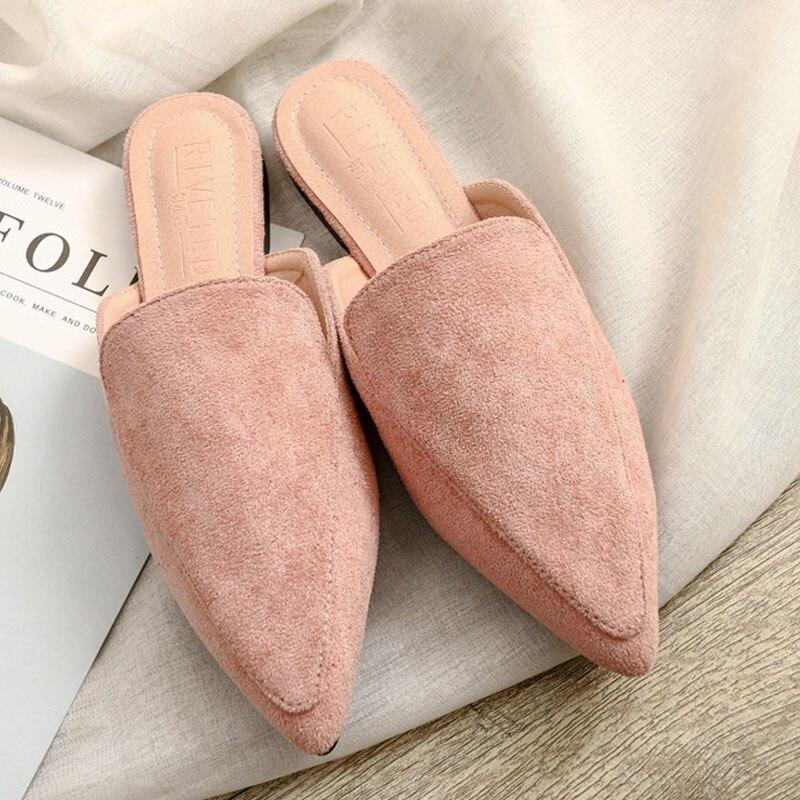 Spisset semsket damemule for kvinner