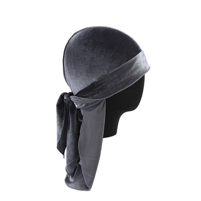Pustende fløyel Durag