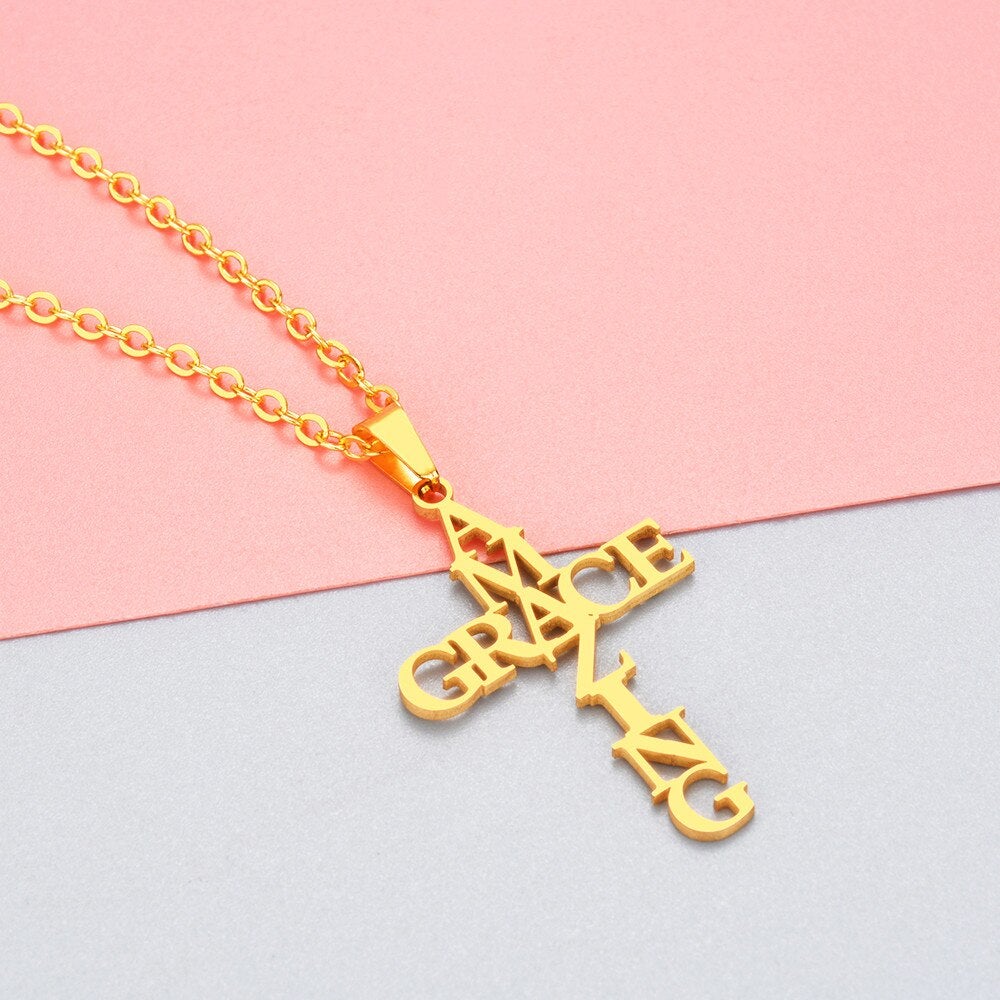 Amazing Grace Cross-kjede
