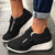 Sneakers med glidelås for kvinner