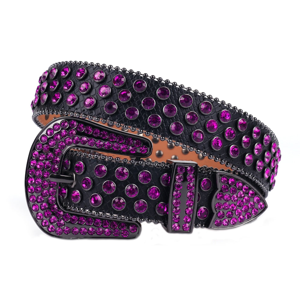 Rhinestone diamantbelte