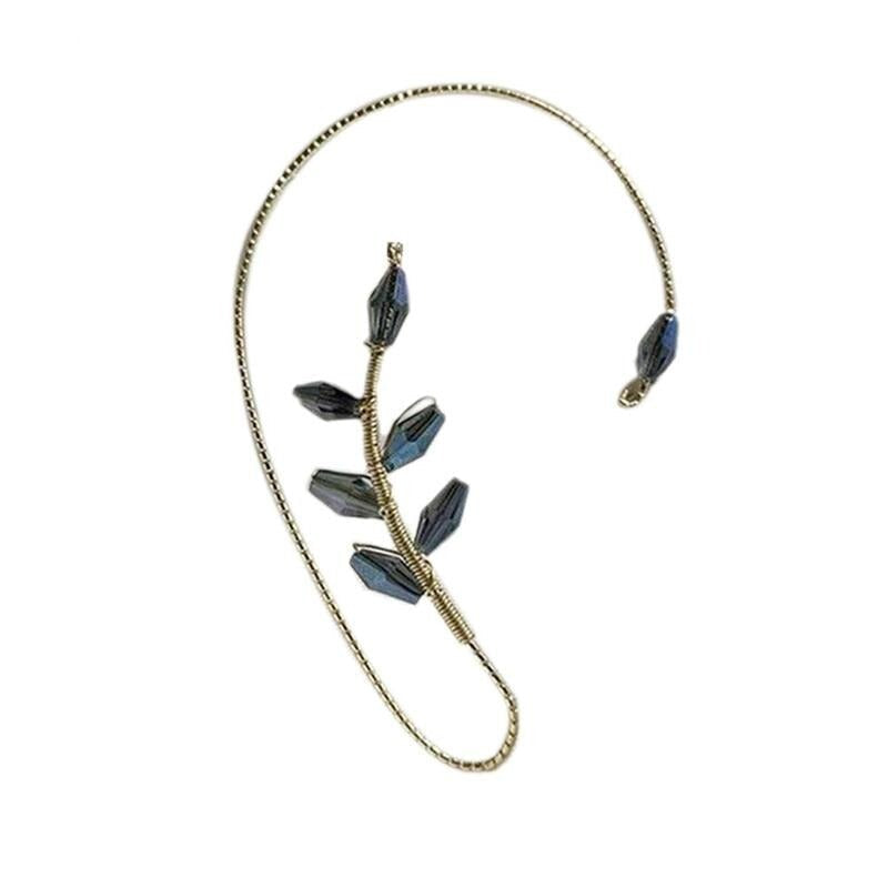 Flower Art Clip øredobber